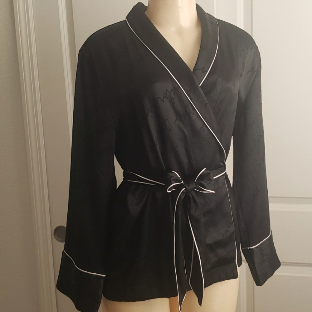 Victoria's Secret Satin Logo Robe
